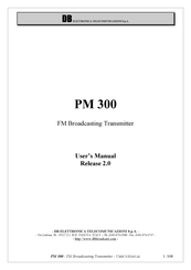 DB Electronics PM 300 User Manual