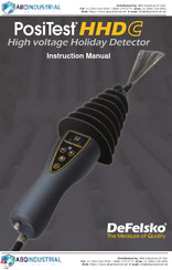 DeFelsko PosiTest HHD C Instruction Manual