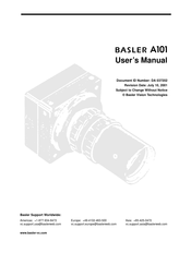Basler A101p User Manual