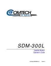 Comtech EF Data SDM-300L Operator's Manual