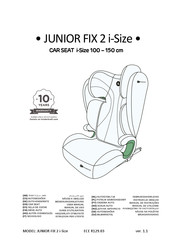 Kinderkraft JUNIOR FIX 2 i-Size User Manual