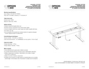 Offices To Go MLIR30B Assembly And Operating Instructions Manual