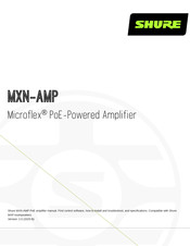Shure MXN-AMP Manual