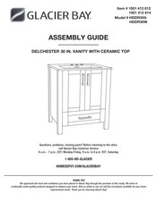 Glacier bay DELCHESTER HDDR30W Assembly Manual