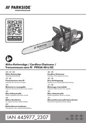 Parkside Performance 445977 2307 Translation Of The Original Instructions