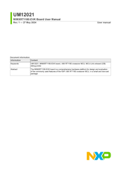 NXP Semiconductors MIMXRT1180-EVK User Manual