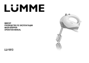 Lumme LU-1813 Operation Manual