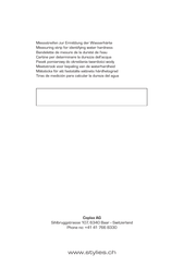 Stylies HERA Instruction Manual