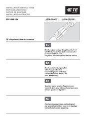 TE Connectivity LJSM-B-4X/095-240 Installation Instructions Manual