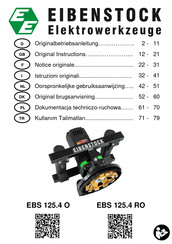 EIBENSTOCK EBS 125.4 RO Original Instructions Manual