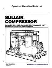 Sullair 20-150HP Operator's Manual And Parts List