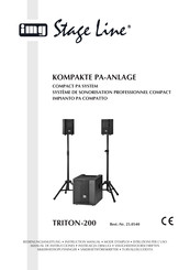 IMG STAGELINE 25.0540 Instruction Manual