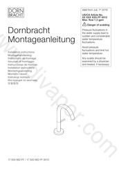 Dornbracht 17 500 662-FF 0010 Installation Instructions Manual