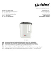 Alpina SF-7630 Instructions For Use Manual