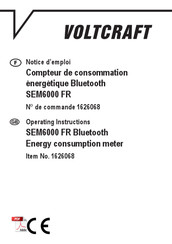 VOLTCRAFT SEM6000 Operating Instructions Manual