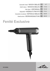 eta Fenite Exclusive User Manual
