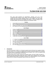 Texas Instruments TLC5941EVM-105 User Manual