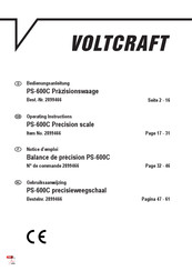 VOLTCRAFT 2899466 Operating Instructions Manual