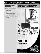 General International 70-905 Setup & Operation Manual