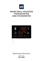 Eti WM60 Operating Instructions