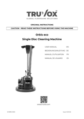 Truvox Orbis eco Series Original Instructions Manual