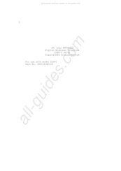 Motorola T280i User Manual