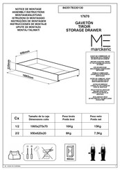 MARCKERIC 17670 Assembly Instructions Manual