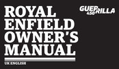 Royal Enfield Guerrilla 450 Manual