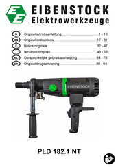 EIBENSTOCK PLD 182.1 NT Original Instructions Manual