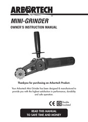Arbortech Mini-Grinder Owner's Instruction Manual