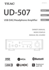 Teac UD-507 Owner's Manual