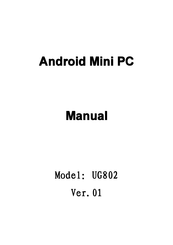 Unisen UG802 Manual