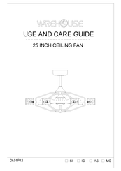 Warehouse DL01P12 Use And Care Manual