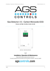 AGS Merlin Detector i-S CO-PSA Installation Operation & Maintenance