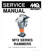 MULTIQUIP MTX SERIES Service Manual