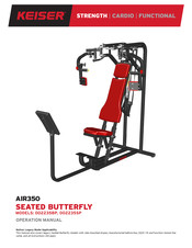 Keiser 002235BP Operation Manual