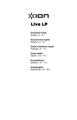 ION Live LP Quick Start Manual