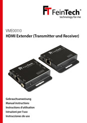 FeinTech VME00110 Instruction Manual