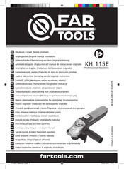 Far Tools KH 115E Original Manual Translation