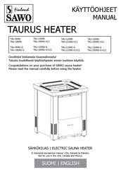Sawo TAURUS D Manual