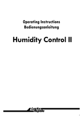 Lucky Reptile Humidity Control II Operating Instructions Manual