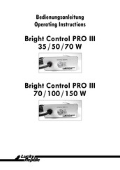Lucky Reptile Bright Control PRO III Operating Instructions Manual