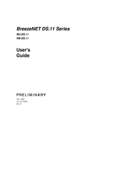 BreezeCOM BreezeNET RB-DS.11 User Manual