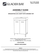 Glacier bay 1001 318 505 Assembly Manual