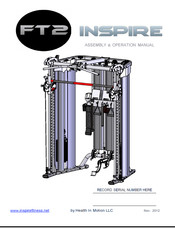 Health in motion Inspire FT2 Assembly & Operation Manual