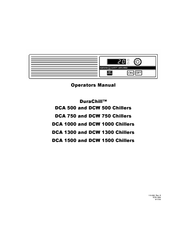 PolyScience DuraChill DCW 1500 Operator's Manual