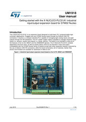 ST X-NUCLEO-PLC01A1 User Manual