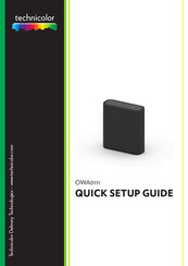Technicolor OWA0111 Quick Setup Manual
