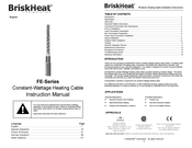 BriskHeat FECAB8480SS Instruction Manual
