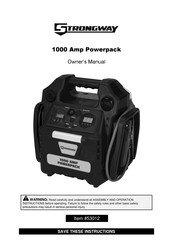 Strongway 53012 Owner's Manual